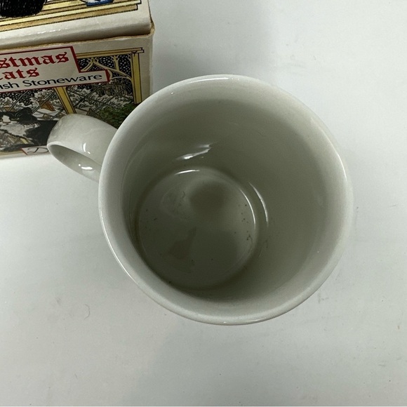Christmas Cats Sue Scullard Tea Mug cup Dunoon Vintage Fine Stoneware England - Picture 3 of 6